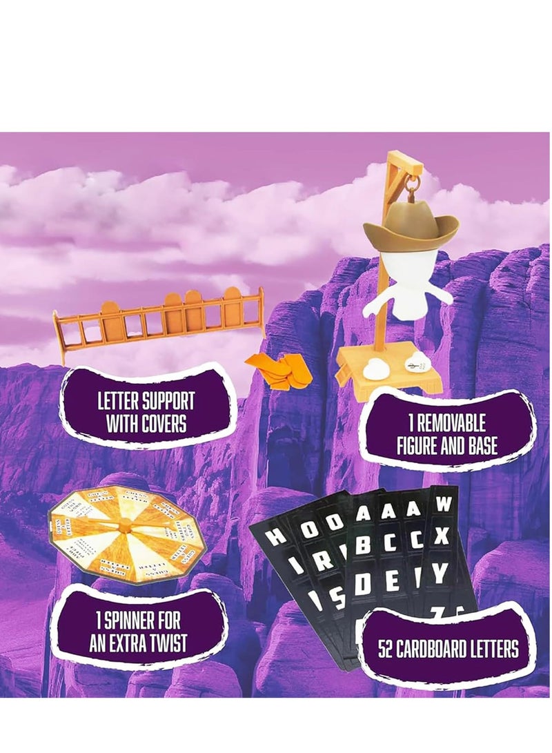Magnetic Hangman Board Game, Cowboy Mystery Word Guessing Travel Games for Family - Image 5